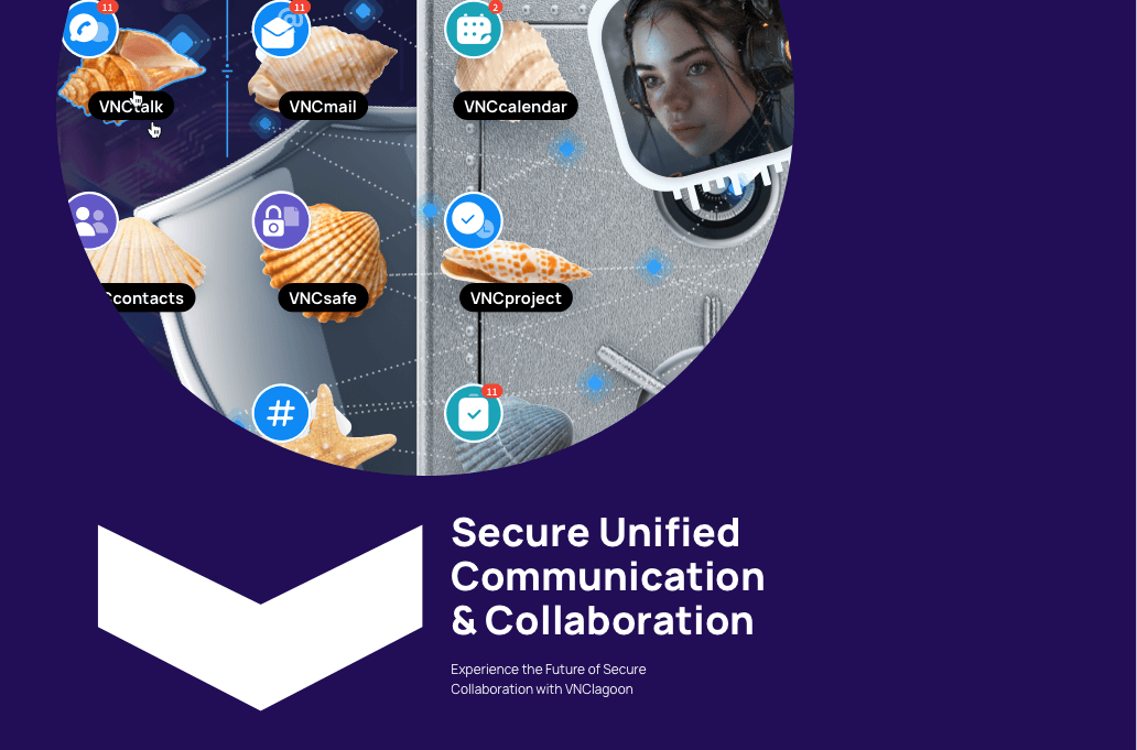 VNClagoon Secure Unified Communication & Collaboration